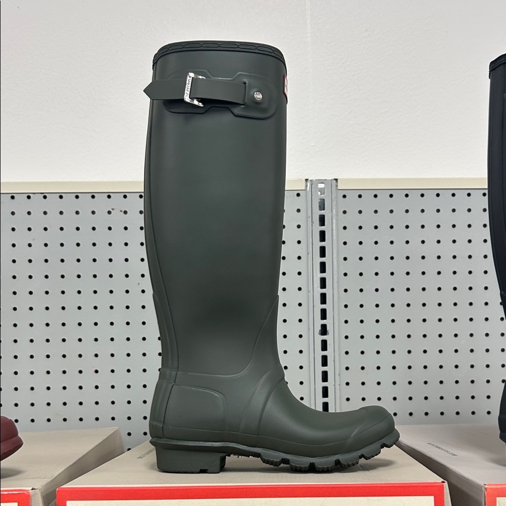 Hunter Green Women's Winter & Rain Boots